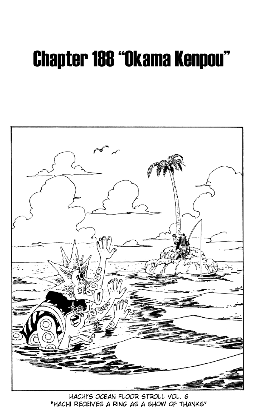 One Piece, Chapter 188 image 01